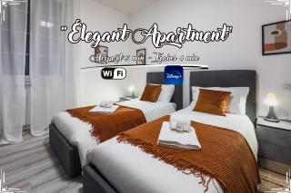 Elegant Apartment - Airport 5min - AC - Smart TV - Genova - 0