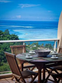 Vai Lodge - Vue imprenable sur le lagon ! - Punaauia - 8