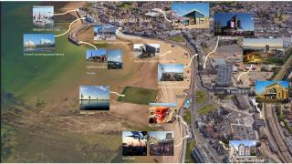 Ocean view double with ensuite, with access to private garden and bike store - 3