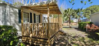 Mobil home 6 personnes confort Océan climatisé camping avec piscine Agde - 7