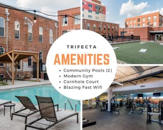 100 Year Old Historic Brick 2BR Loft Large Patio1 - Durham - 6
