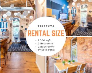 100 Year Old Historic Brick 2BR Loft Large Patio1 - Durham - 4
