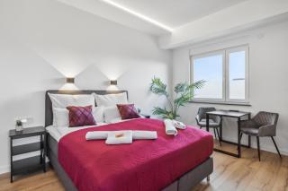 SUITE4ME - Moderne Apartments I Küche I Balkon I Waschmaschine - Dietzenbach - 9