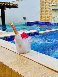 Geribá - piscina de vidro com hidromassagem - 12 pessoas - 1