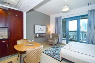 Luxury Escapes - Modern Studio Apt with Balcony near Dubai Mall - 29 Blvd - Dubai - 0