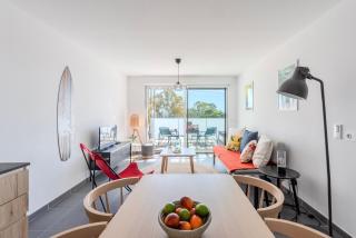 Appartement Vue Mer 50m plage des Salins Piscine 2 parkings Terrasse - Hyères - 5