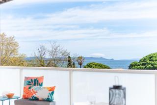 Appartement Vue Mer 50m plage des Salins Piscine 2 parkings Terrasse - Hyères - 4