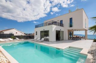 NEW! Villa Brilliance heated pool 50 m2, sea view - Vranjic - 4