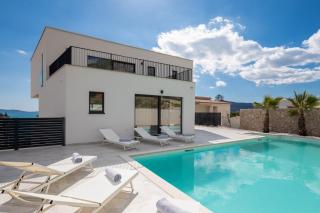 NEW! Villa Brilliance heated pool 50 m2, sea view - Vranjic - 3