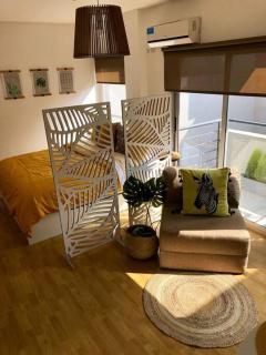 Estudio amoblado con cochera - 1