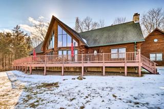 Luxury Log Cabin with EV Charger and Mtn Views! - Blairstown - 8