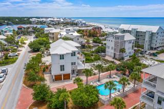 Salt & Light - 5 BR, Sleeps 18, Gulf & Lake Views, Game Room & Bikes - Seagrove Beach - 0