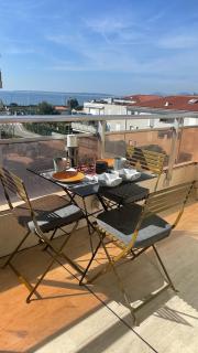 Studio Vue Mer - terrasse - parking - plage - Juan-les-Pins - 9