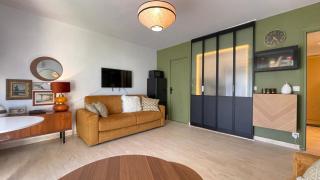 Studio Vue Mer - terrasse - parking - plage - Juan-les-Pins - 5
