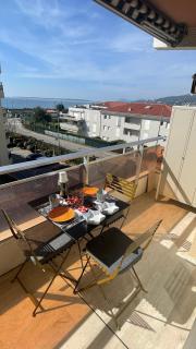 Studio Vue Mer - terrasse - parking - plage - Juan-les-Pins - 1