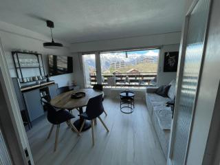 Vincenzo appart, Studio Confortable à Nendaz, accès Direct au Télécabine de Tracouet et Parking Souterrain Inclus - Nendaz - 5