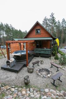 Domek całoroczny JELENIÓWKA na Kaszubach z balią na wyłaczność,wspólny basen i bilard z domkiem Sówka - Ostrowite Leśna Dolina - 7