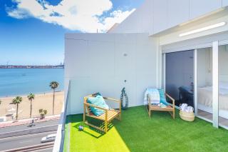 Flatguest Luxury Beach Terrace Loft - WIFI - Las Palmas - 0