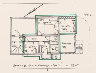 Schöne Wohnung in Erfurt-Stedten mit Eigener Terrasse - Erfurt - 1