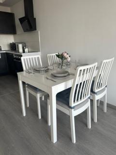Modern Riverside Apartmen with a balcony and garage - Budapest - 5