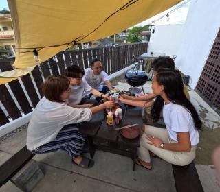 モダンでナチュラルなおしゃれ空間/テラスでBBQ/10名宿泊/無料Wi-fi/無料駐車場 - Irammiya - 4