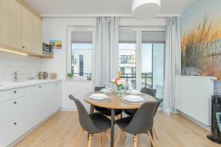 Nowy Świat Stylish, Seaside Apartment with Balcony & Parking Puck by Noclegi Renters - Puck - 7