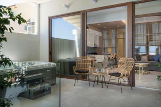 Kyma beach accommodation Delfini apartment with spa jaccuzzi 6 guests - 5
