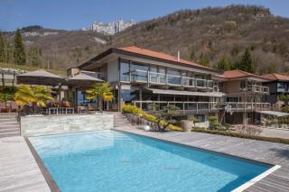 Savoielac - Lac d'Annecy - Talloires - Vue panoramique : Villa Egalité Golf - 0