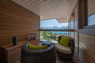 Savoielac - Lac d'Annecy - Talloires - Vue panoramique : Villa Egalité Golf - 4