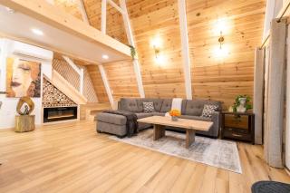 Valhalla Cabins AFrames with hot tubs & sauna - 4