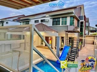 Villa 20Pax4B3B PrivatePool /Karaok/Pooltable/BBQ - Malaca - 4