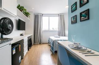 Sossegado Studio no Brás com Piscina/Metrô Brás - São Paulo - 1