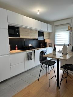 Logement bien équipé près de Paris et stade de France avec place de stationnement - Sannois - 4