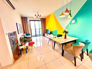 Bring Back Memories@ Medini Kairos Families Suite -3mins drive to Legoland, Pool Garden View - Nusajaya - 9