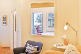 Balkon, gratis Nutzung vom AHOI Erlebnisbad und Sauna in Sellin - Meeresblick FeWo 45 - 5