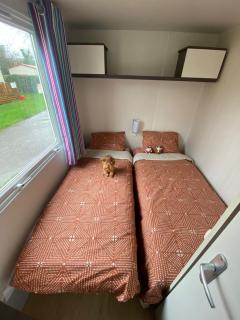 Mer et centre sur camping 5 étoiles wifi gratuit TV 3 chambres piscines chauffées mobil H - 1