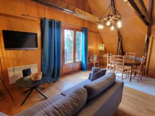 Chalet 5 personnes, proche ski et rando, balcon sud, TV, lave-linge - FR-1-393-165 - 1