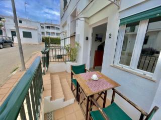 La Vall Apartamento en planta baja con piscina - Cala en Blanes - 6