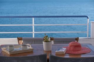 Luxuriöses Apartment Mit Einem Schlafzimmer Direkt Am Wasser, Meerblick - Kiveri - 8