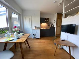 Helle Ferienwohnung in Oberfellendorf mit Terrasse, Grill und Garten - Oberfellendorf - 3