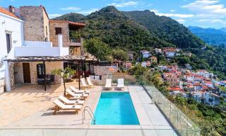 Angenehmes Ferienhaus In Argiroupoli Mit Privatem Pool Und Bergblick - Argiroupoli - 3