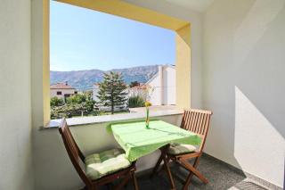 Wohnung in Baška mit Eigenem Balkon - Baška - 9