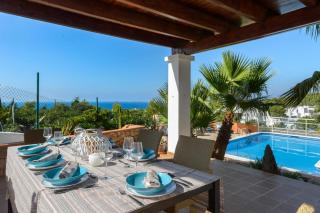 Ferienhaus mit Privatpool für 8 Personen ca 250 qm in Sant Josep de sa Talaia, Ibiza Binnenland von Ibiza - Cala Vadella - 8