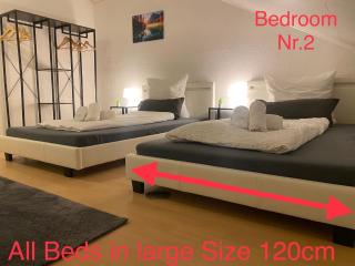 STN Deluxe Suite - Ferienwohnung mit 2 Schlafzimmer & Parkplatz, Highspeed WLAN, Netflix Premium, Zentral zu Audi & Schwarz Gruppe - 5