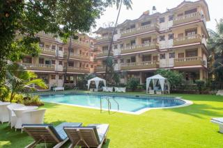 2bhk with Swimming pool & Kitchen - Candolim - 8