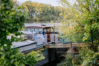 Chambre sur l'eau - Péniche La Diva - Conflans-Sainte-Honorine - 9