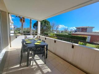 Appartement T2 front de mer avec terrasse et parking privé - FR-1-326-445 - Marseillan - 0