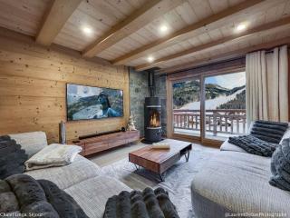 Chalet Mitoyen Neuf 10 pers face au Linga - Châtel - 4