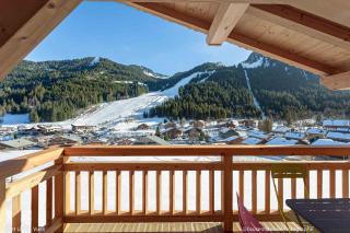 Chalet Mitoyen Neuf 10 pers face au Linga - Châtel - 1