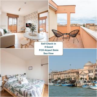 Centrale e Tranquillo - Vista Mare e Roma & APT - 9